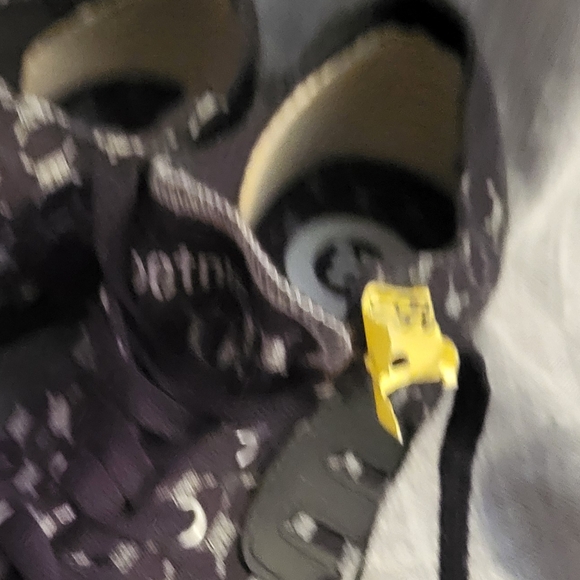 Etnies Shoes Womens Size 10 Bernie Casual Low Top Sneakers Black Fabric Lace Up - Picture 5 of 9